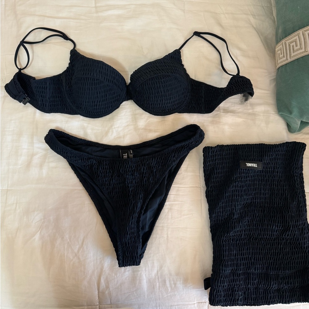 Navy Triangl bikini small